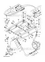 HULL & DECK voor Yamaha GP760Y 2000