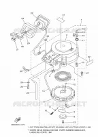 STARTMOTOR voor Yamaha E15D Enduro, Manual Starter, Tiller Handle, Manual Trim & Tilt, Pre-Mixing, Shaft 15