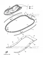GUNWALE & MAT voor Yamaha GP800A-C 2004