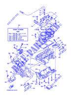 CILINDER / CARTERDELEN 1 voor Yamaha GP800A-C 2004