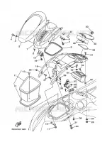 ENGINE HATCH 2 voor Yamaha GP800A-Z 2001