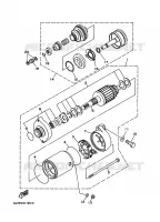 STARTMOTOR voor Yamaha GP800A-Z 2001