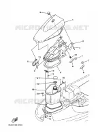 ENGINE HATCH 2 voor Yamaha GP800X 1999