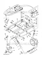 HULL & DECK voor Yamaha GP800X 1999