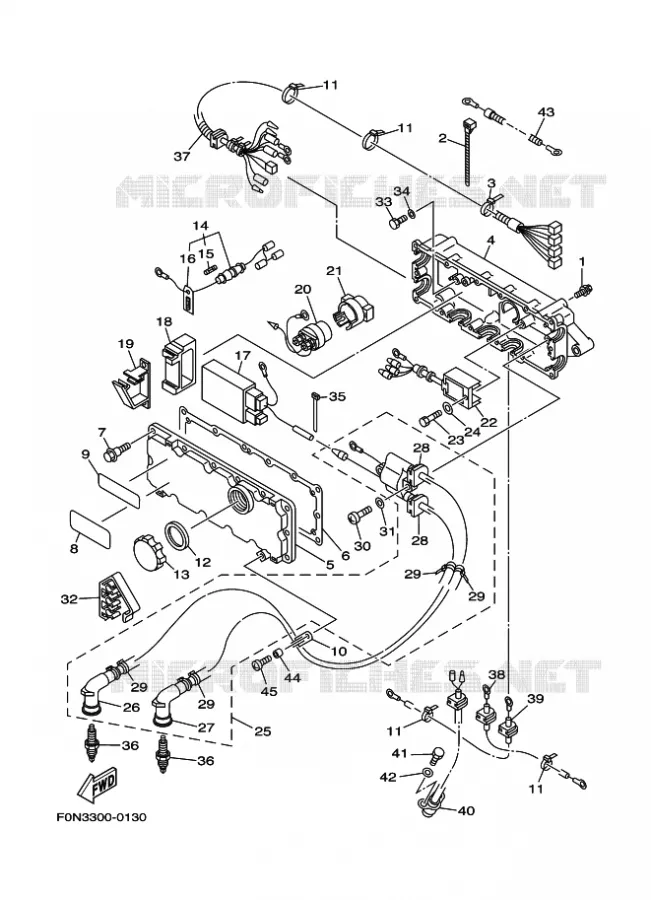 ELECTRISCH 1 Yamaha WAVERUNNER 800 2000 JET  JET FOR WB800