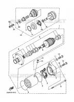 STARTMOTOR voor Yamaha RA760 1996