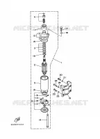 STARTMOTOR voor Yamaha 15F Manual & Electric Steering, Tiller & Remote Control, Manual Tilt, Shaft 20