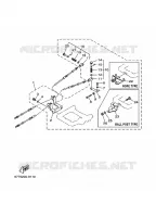 AFSTANDSBEDIENING voor Yamaha E8D Enduro, Manual Starter, Tiller Handle, Manual Tilt, Pre-Mixing, Shaft 15