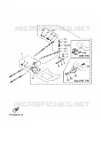 AFSTANDSBEDIENING voor Yamaha E8D Enduro, Manual Starter, Tiller Handle, Manual Tilt, Pre-Mixing, Shaft 20