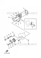 INLAAT voor Yamaha E8D Enduro, Manual Starter, Tiller Handle, Manual Tilt, Pre-Mixing, Shaft 20