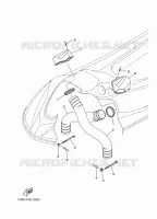 VENTILATION voor Yamaha VX1100B-M 2013