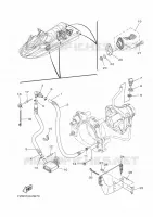 HULL & DECK voor Yamaha FX CRUISER HO HIGH OUTPUT 2017