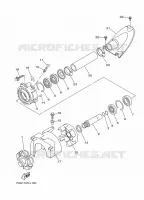 JET UNIT 2 voor Yamaha FX CRUISER HO HIGH OUTPUT 2017