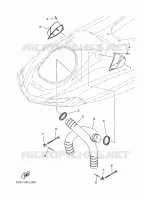 VENTILATION voor Yamaha FX CRUISER HO HIGH OUTPUT 2017