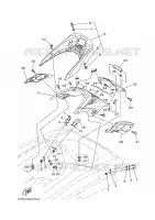 ZADEL / VERGRENDELING 2 voor Yamaha FX CRUISER HO HIGH OUTPUT 2017