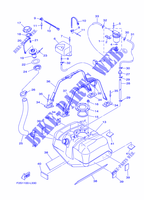 BENZINE TANK voor Yamaha FA1800A-L 2012