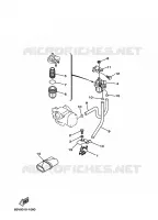 CARBURATEUR  voor Yamaha 15F 2 Stroke, Manual Starter, Tiller Handle, Manual Tilt, Pre-Mixing 2002