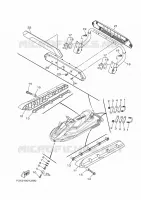 HULL & DECK 2 voor Yamaha FX HO 2020
