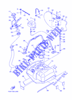 BENZINE TANK voor Yamaha FA1800-M 2013