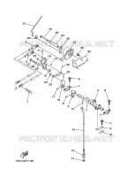 GASBEDIENING voor Yamaha F13.5A 4-STROKE 2007
