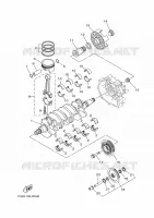 KRUKAS / ZUIGER voor Yamaha GX1800A-R 2016