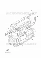 OLIEVERBRANDING voor Yamaha GX1800A-R 2016