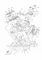 ENGINE HATCH 1 voor Yamaha GP1800 2017