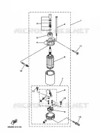 STARTMOTOR voor Yamaha F13.5A Electric Starter, Remote Control, Power Tilt, Shaft 15