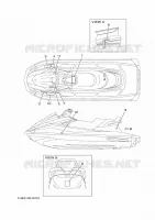 LABEL voor Yamaha VX CRUISER HO HIGH OUTPUT 2017
