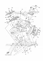 ENGINE HATCH 1 voor Yamaha VX CRUISER HO 2019