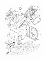ENGINE HATCH 2 voor Yamaha VX CRUISER HO 2019