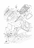 ENGINE HATCH 2 voor Yamaha VX CRUISER HO 2020