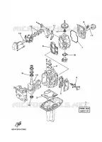 REPARATIESET 1 voor Yamaha F15A Electric Starter, Remote Control, Manual Tilt, Shaft 20