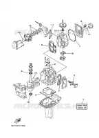 REPARATIESET 1 voor Yamaha F15P Electric Start, Power Trim & Tilt, Remote Control, Shaft 20