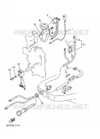ELECTRISCH 3 voor Yamaha 15F 2 Stroke, Manual Starter, Tiller Handle, Manual Tilt, Pre-Mixing 2001