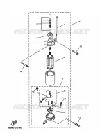 STARTMOTOR voor Yamaha F15A Electric Starter, Remote Control, Power Tilt, Shaft 20