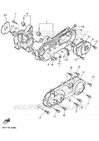 CARTERDELEN voor Yamaha SNOSCOOT 1989