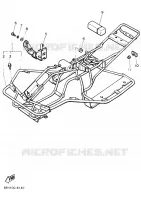 FRAME voor Yamaha SNOSCOOT 1989