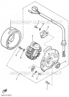 GENERATOR voor Yamaha SNOSCOOT 1989
