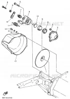REM voor Yamaha SNOSCOOT 1989