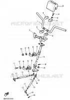 STUUR voor Yamaha SNOSCOOT 1989