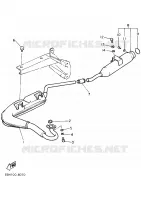 UITLAAT voor Yamaha SNOSCOOT 1989