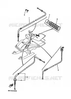 KABEL voor Yamaha SNOSCOOT 1989