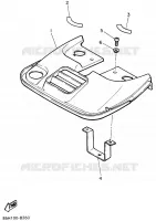 INSTRUMENTENPANEEL voor Yamaha SNOSCOOT 1989