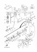 CARBURATEUR  voor Yamaha F15C Electric Starter, Remote Control, Power Tilt, Shaft 20