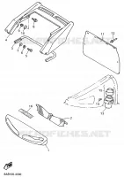 BUMPER 1 (8AB2, 8BP2) voor Yamaha VMAX 500 1995