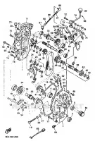 DETAIL VERSNELLINGSBAK 2 (8CL1) voor Yamaha VMAX 500 1995