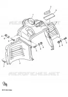 INSTRUMENTENPANEEL voor Yamaha VMAX 500 1995