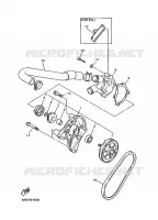 WATERPOMP  voor Yamaha VMAX 500 1995