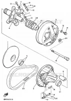 PRIMAIRE POELIE voor Yamaha ENTICER II 2000